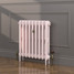 CI-RK660-PNK-FB-LS02 - Rook Pink 2 Column Victorian Cast Iron Radiator H660mm x W586mm CI-RK660-PNK-FB-LS02 - Rook Pink 2 Column Victorian Cast Iron Radiator H660mm x W586mm